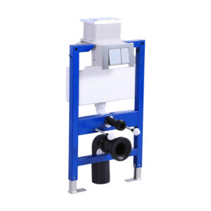 Wall Hung Toilet Frame with Concealed Cistern & Flush Plate