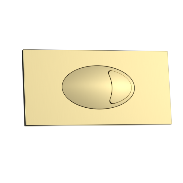 PORTO Rectangle Push Button Flush Plate - Image 3