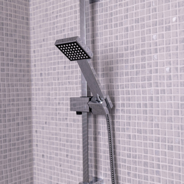 POUR Square Style Thermo bar Valve & Slide Rail Kit - Image 4
