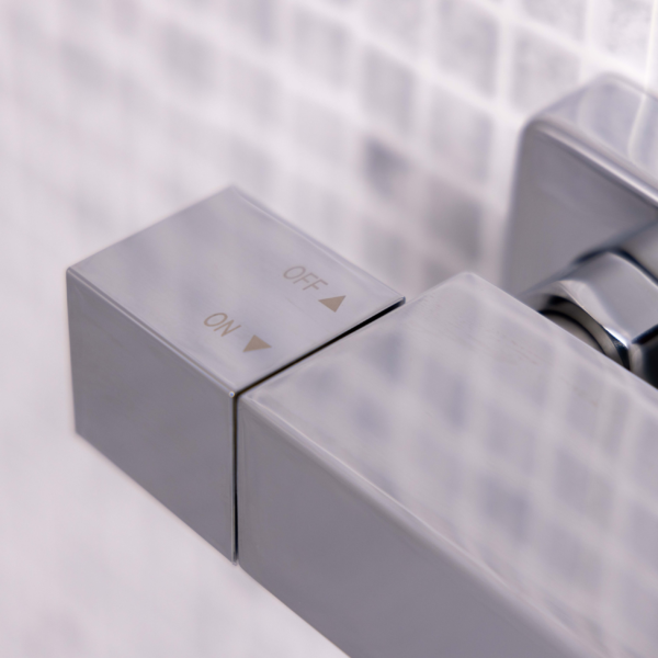 POUR Square Style Thermo bar Valve & Slide Rail Kit - Image 9