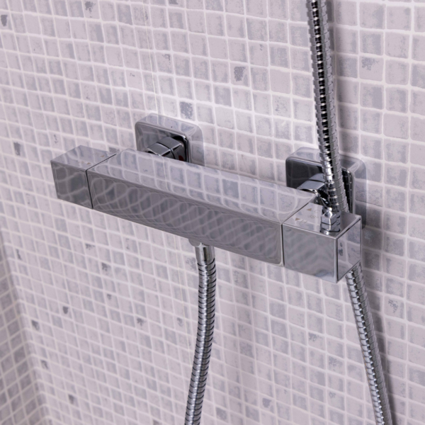 POUR Square Style Thermo bar Valve & Slide Rail Kit - Image 10