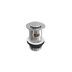 Ceramic Push Button Click-Clack Basin Waste (Slotted)