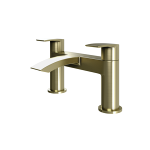SPEAR Bath Filler - Brushed Brass