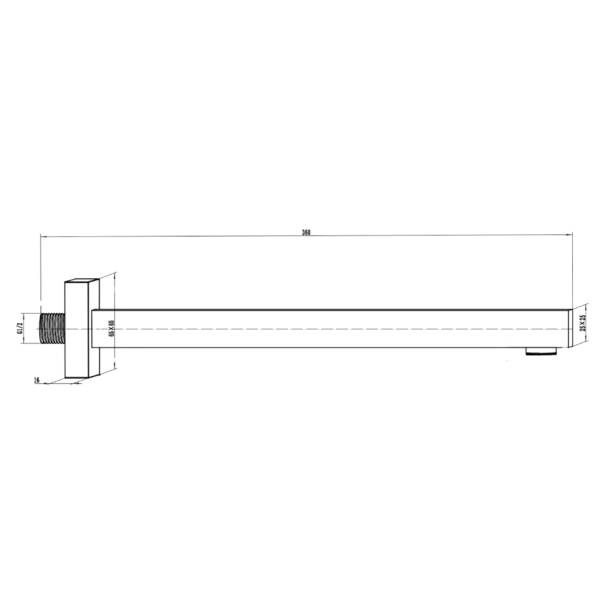 Wall Mounted Shower Arms - Image 9