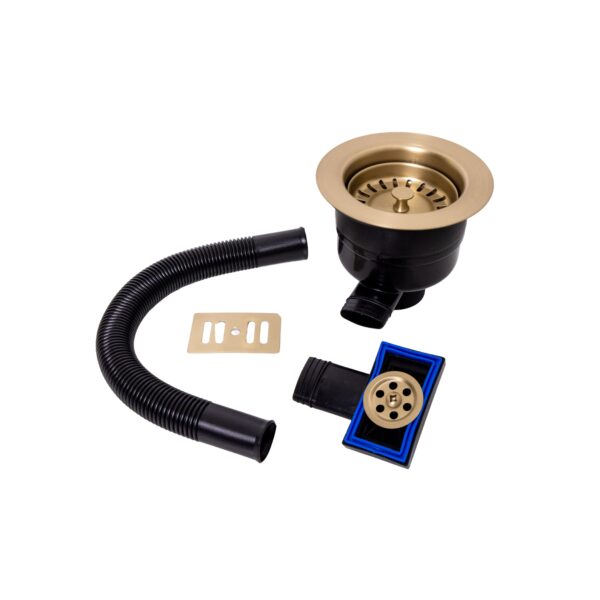 Top Fix Kitchen Strainer Waste with Overflow - Image 3