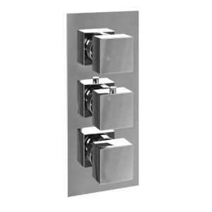 VEDA Concealed Thermostatic Shower with Fixed Head and Flexible Kit