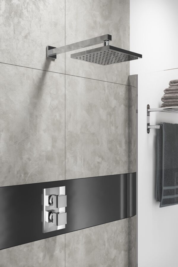 VEDA 1 Function Concealed Thermostatic Shower with Flexible Kit - Image 3