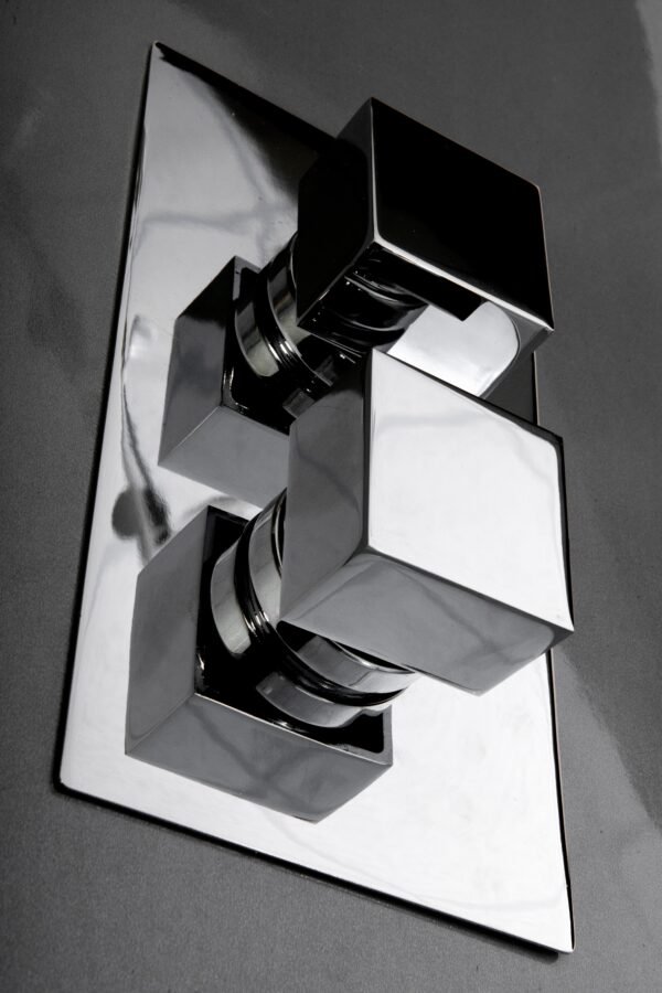 VEDA 1 Function Concealed Thermostatic Shower with Flexible Kit - Image 2