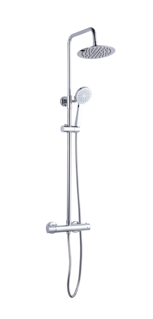 VIDEIRA Round Style Thermostatic Shower Kit