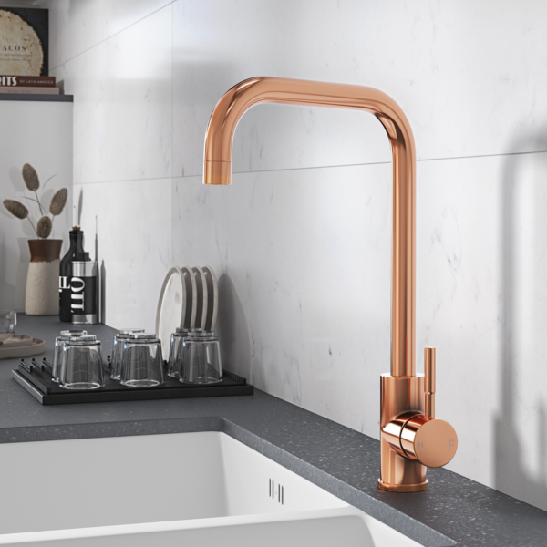 VITO Swan Single Lever Kitchen Mixer - Image 32