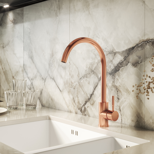 VITO Swan Single Lever Kitchen Mixer - Image 38