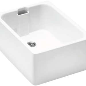 Belfast 1 Bowl Kitchen Sink with Strainer Waste(s)
