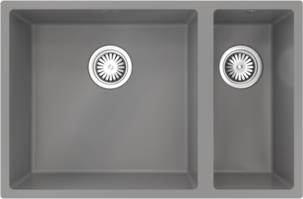 COMITE 1.5 Bowl Undermounted Sink with Strainer Waste(s) (GLOSS FINISH) - Image 2