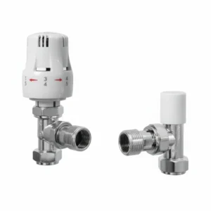 15mm x 1/2" Angled TRV LS white head CR3 Plating