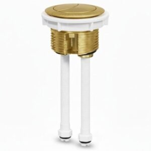 PORTO Dual-Flush CC Cistern Flushing Button to fit 38mm Cistern Hole