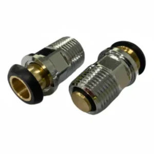 Shut off 3/4" Ground Face Valve CHROME