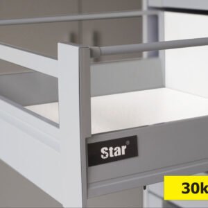 Starbox Gallery Rail Black - Screw-in